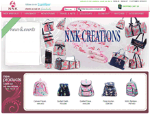 Tablet Screenshot of nnkcreations.com